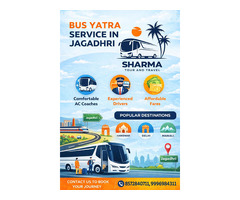 Who Provides the Most Trusted Bus Yatra Service in Jagadhri?