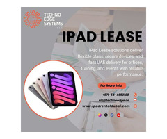 Reliable iPad Lease for Business Use in Dubai