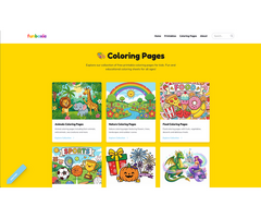 Free Printable Coloring Pages & Worksheets for Kids of All Ages - Image 2