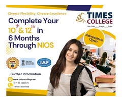NIOS Admissions in Sharjah | Admission Open