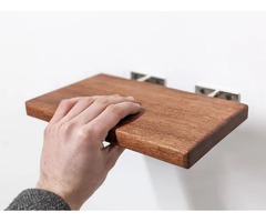 Elegant Floating Shelves on the Wall