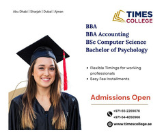 BBA Program in Sharjah | Career Focused