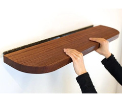 Modern Sleek Wooden Floating Shelves