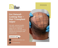Get Natural-Looking Hair – Hair Transplant Jaipur