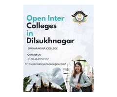 Professional Open Inter Colleges in Dilsukhnagar