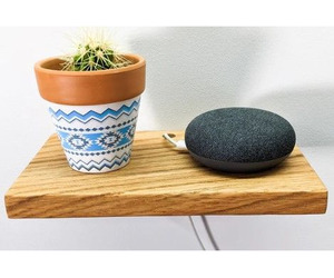 Sleek Small Wall Shelf Ultra-Thin Floating Gems