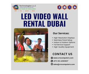 Looking for LED Video Wall Rental in Dubai?