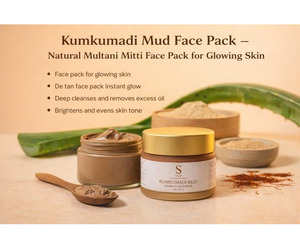 Mud Face Pack –Multani Mitti Face Pack for Glowing Skin