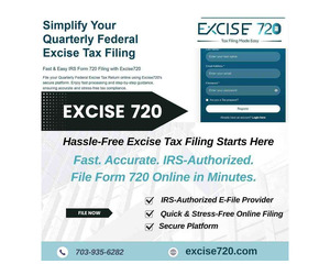 Excise720 – Simplify Your IRS Form 720 Excise Tax Filing - Image 2
