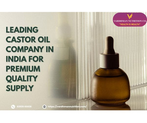 Leading Castor Oil Company in India for Premium Quality Supply