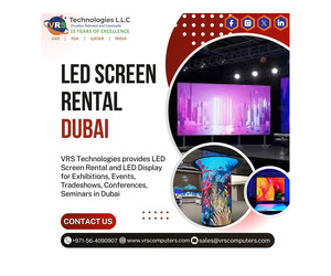 Premium Led Screen Rental Dubai Services?