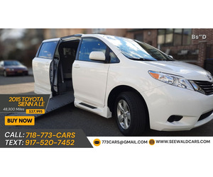2015 TOYOTA SIENNA LE – WHEELCHAIR ACCESSIBLE MOBILITY Only 48K PA Miles