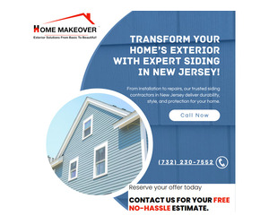 Trusted Siding Contractor in New Jersey | Home Makeover LLC