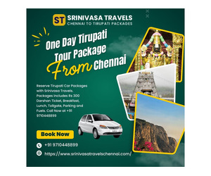 Comfortable Chennai to Tirupati Car Package for a Divine Trip