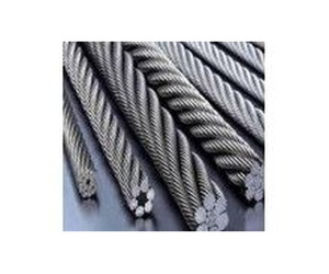 Stainless steel wire rope for lifting and hoisting