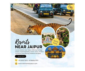 Best Resorts Near Jaipur for Perfect Weekend Relaxation