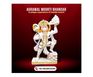 Buy Premium Hanuman Marble Statue – Order Now!