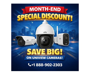 Uniview OwlView 4MP Bullet Camera – Smart Outdoor Security