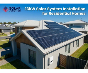 13kW Solar System Installation for Residential Homes