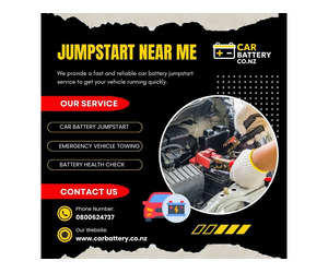 Jumpstart Near me | Car Battery Fitting in Auckland