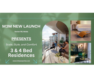 M3M Sector 98 Noida | Modern Living & Commercial Spaces