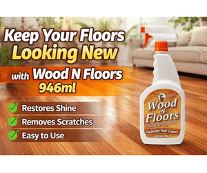 Keep Your Wood Floors Looking New with Wood N Floors 946ml