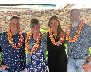 Hawaii Floral Lei Greeting - Plumeria Lei Greetings