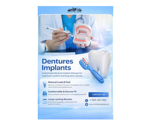 Best Dentures Implants Treatment Center in Portland,OR !