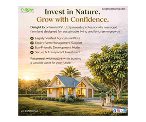 Premium farm land for sale Bangalore – Delightecofarms