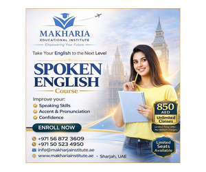 Job-Oriented English Course – Sharjah – 850 AED Offer