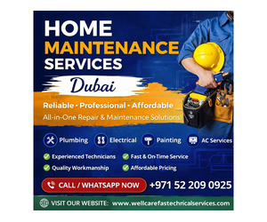 Complete Home Maintenance Services in Dubai | 24/7 Expert Solutions