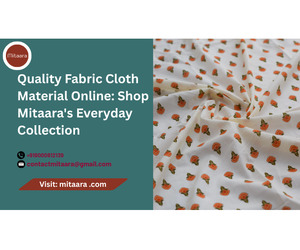 Quality Fabric Cloth Material Online: Shop Mitaara's Everyday Collection