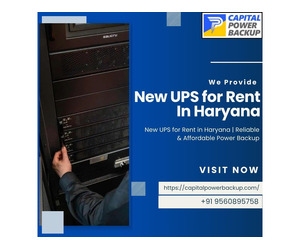 New UPS for Rent in Haryana | Reliable & Affordable Power Backup