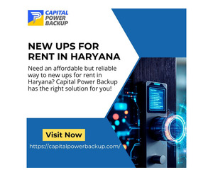 New UPS for Rent in Haryana with Flexible Rental Plans