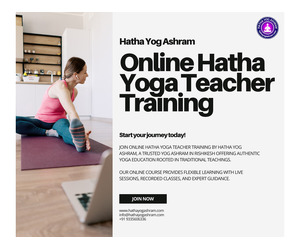 Online Hatha Yoga Teacher Training by Hatha Yog Ashram, Rishikesh