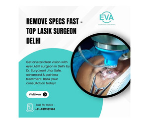 Remove Specs Fast – Top LASIK Surgeon Delhi