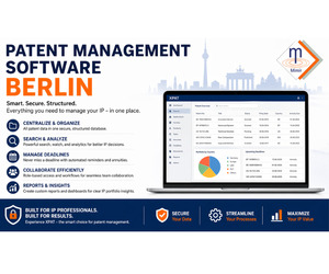 Simplify Patent Management with the Best Patent Management Software Berlin
