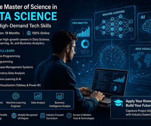 Online Master of Science in Data Science – Build High-Demand Tech Skills