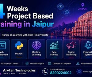 4 Weeks Project Based Training in Jaipur
