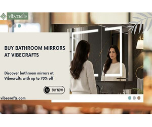 Bathroom Mirrors for Daily Use-Vibecrafts