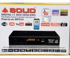 SOLID HDS2-6303 DIGITAL I.T BOX FOR GAINING ACCESS TO INTERNET AND SATELLITE