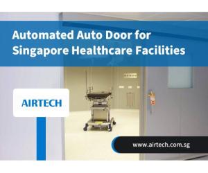 Automated Auto Door for Singapore Healthcare Facilities
