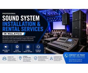 Best Sound System Installation and Rental Services in Malaysia