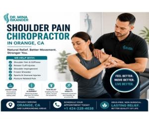 Shoulder Pain Chiropractor Service in Orange, CA