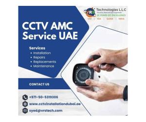 Want Trusted CCTV AMC Service UAE Experts Near You?