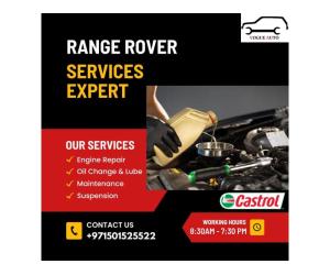 Range Rover Workshop in Dubai