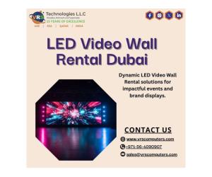 Dynamic LED Video Wall Rental for Events