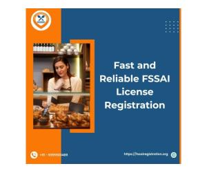 Fast and Reliable FSSAI License Registration