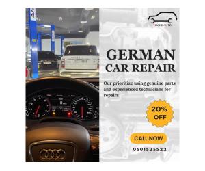 AUDI & RANGE ROVER WORKSHOP IN DUBAI,UAE