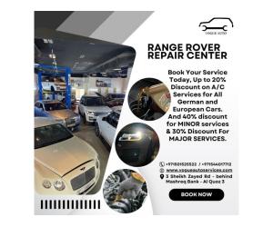 BEST RANGE ROVER GARAGE IN SHEIKH ZAYED ROAD